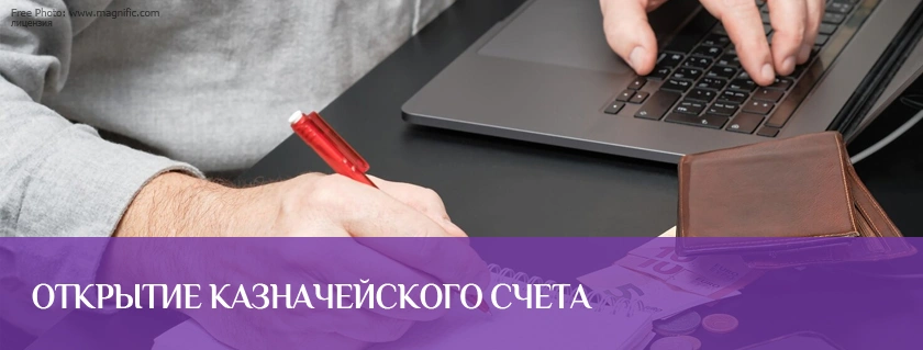 Открытие казначейского счета